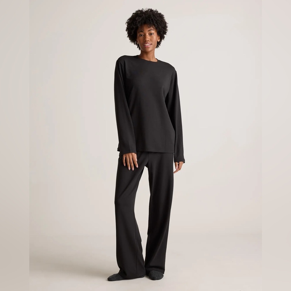 Quince Dream Lounge Oversized Long Sleeve Pajama Set